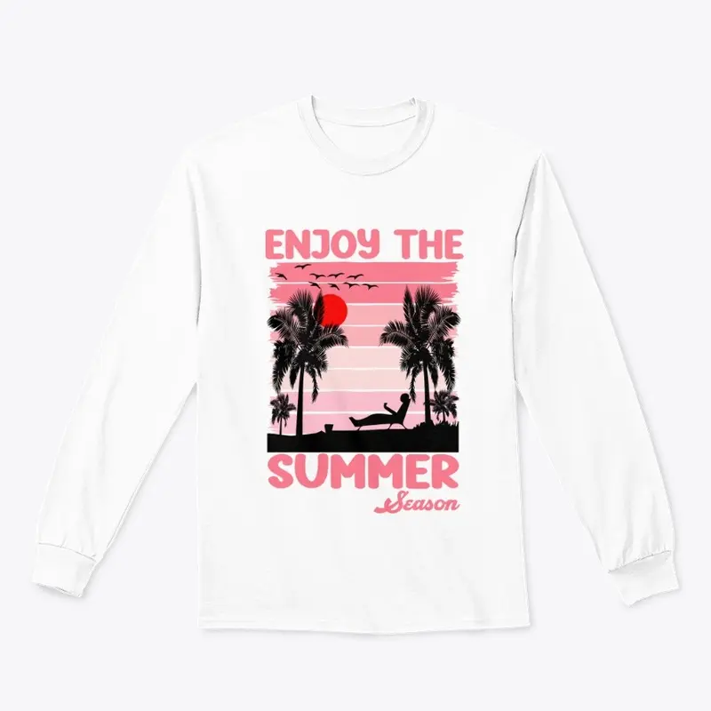 "ENJOY THE SUMMER SEASON T-SHIRT"